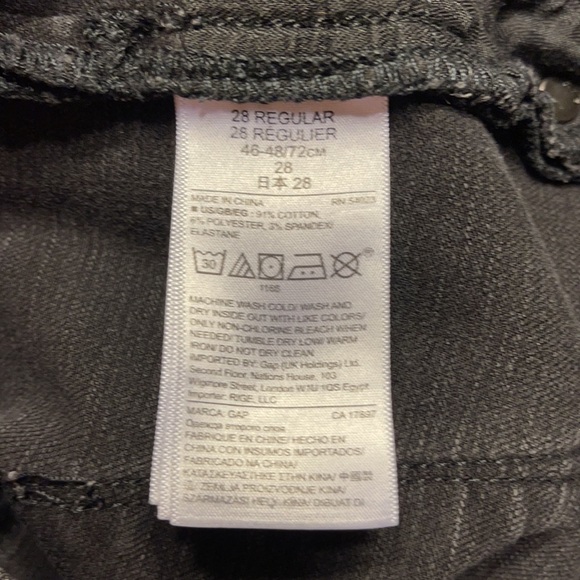 Gap true skinny washed black - Picture 8 of 8